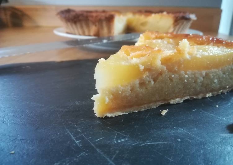 Simple Way to Make Homemade Pear and almond tart