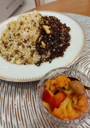 عکسی از دستور دمی عدس(پلوپز)