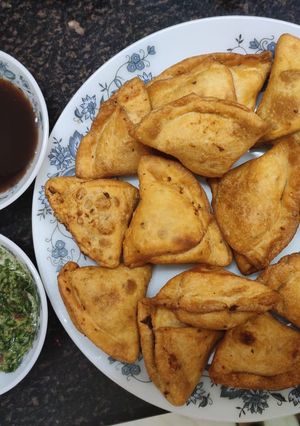 A picture of Mini mix veg pockets.