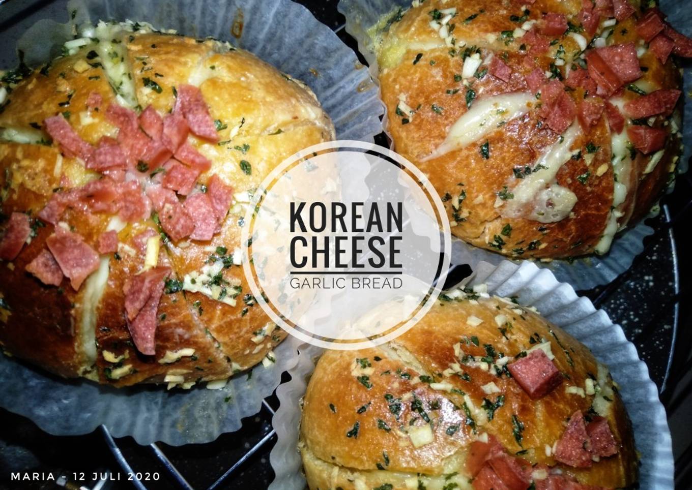 Korean Cheese Garlic Bread