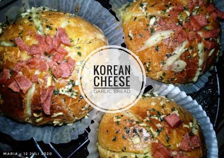 Cara Membuat Korean Cheese Garlic Bread Sederhana Dan Enak