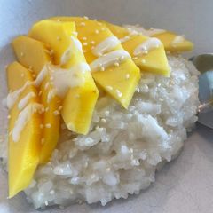 A picture of Mango Sticky Rice (Without a Steamer) 🥭🍚.