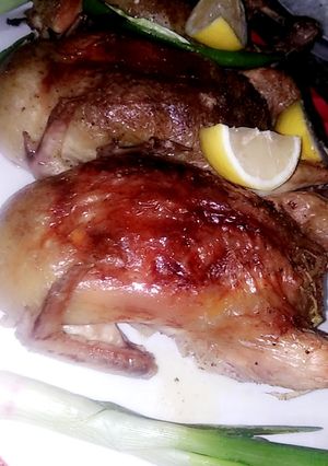 صورة لوصفة دجاج محشي أرز مبهر على طريقتي 😋