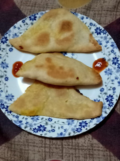 A picture of Baked Aalu patties.