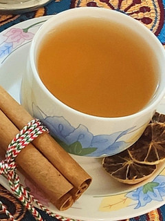 عکسی از دستور دمنوش چای سبز، لیمو، دارچین