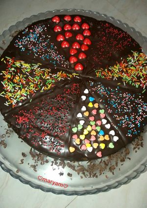 عکسی از دستور کیک نسکافه