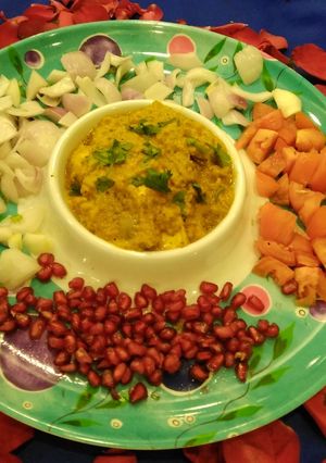 A picture of Mushroom paneer masala.