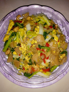 Foto resep Tumis Sawi hijau dan putih + Sosis & Telur