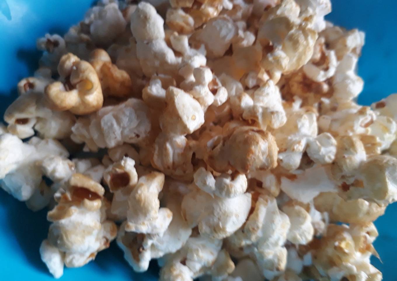 Homemade popcorn