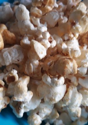 A picture of Homemade popcorn.