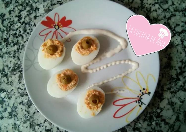 Huevos rellenos súper fáciles y deliciosos