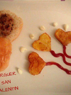 Una foto de Burguer San valentín