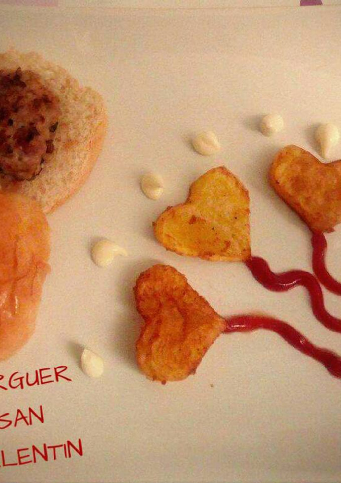 Una foto de Burguer San valentín