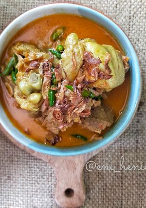 Foto resep 478. Gulai Nangka Muda dan Ayam ala Heni