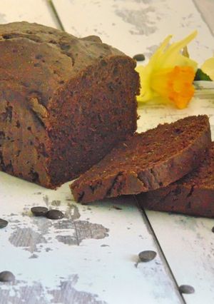 A picture of Sugar-Free Chocolate Loaf Cake.