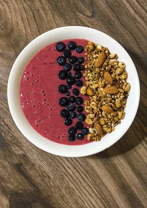 Una foto de Smoothie Bowl de Frutos Rojos