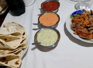 Una foto de Salsas para tacos💕