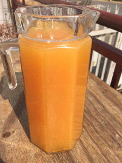 A picture of Homemade krush juice.