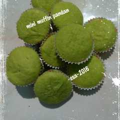 รูปของ mini muffin pandan