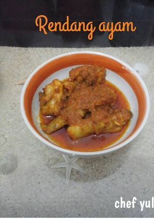 Foto resep Rendang ayam sederhana