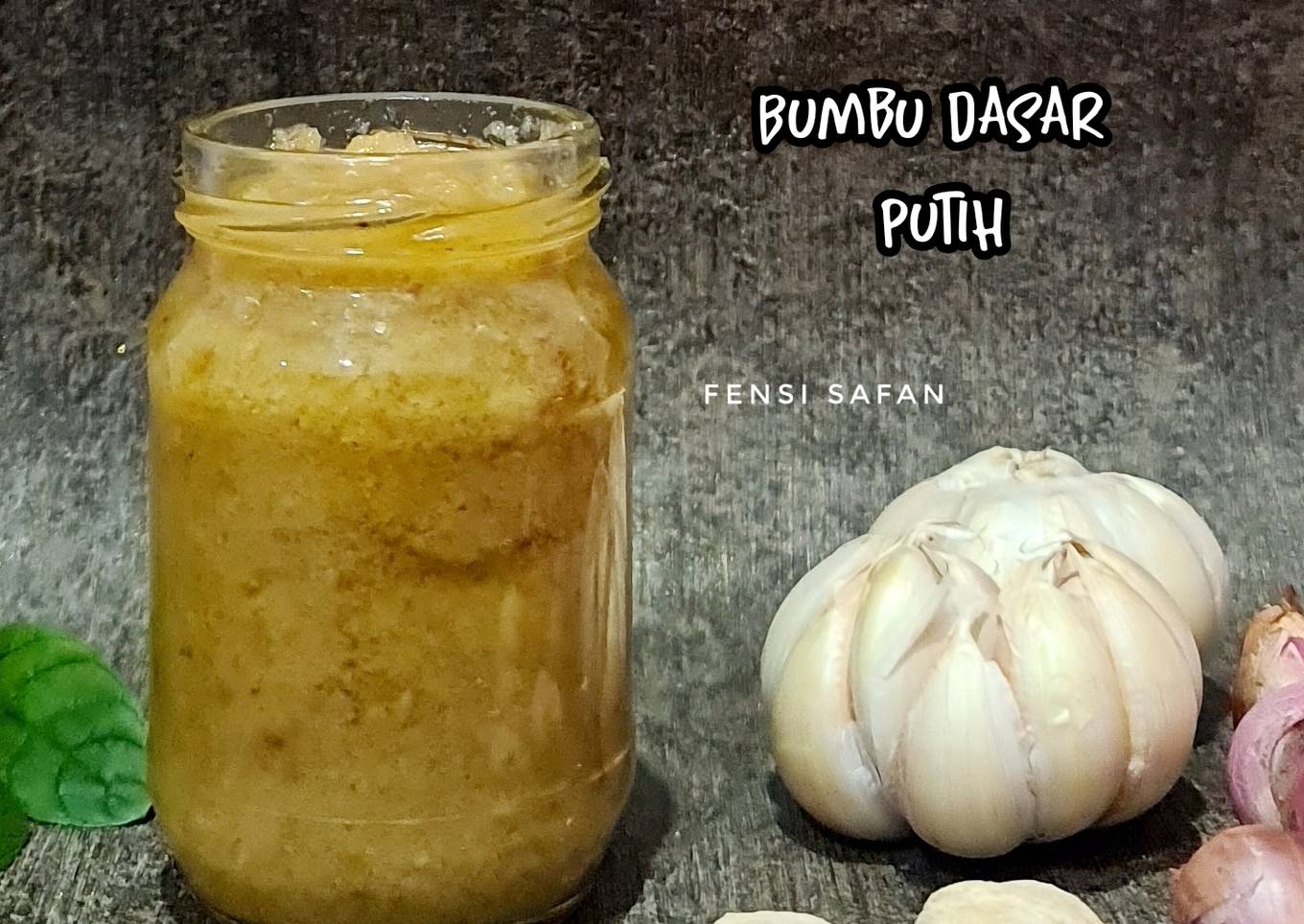 Bumbu Dasar Putih