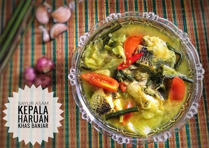 Resep Sayur Asam Kepala Haruan Khas Banjar Oleh Wulandari Yulia Puspita