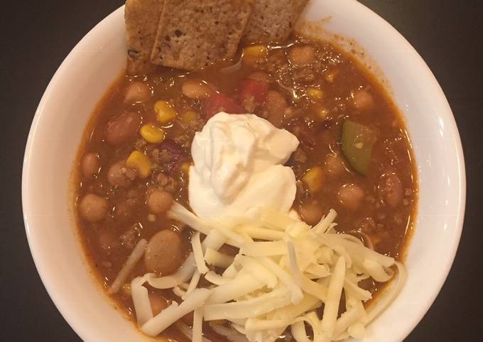 Steps to Prepare Perfect Mexican ground beef soup