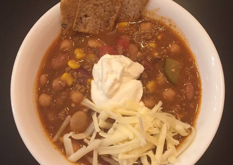 Simple Way to Make Award-winning Mexican ground beef soup