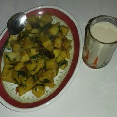 A picture of Yam porridge.