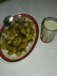 A picture of Yam porridge.