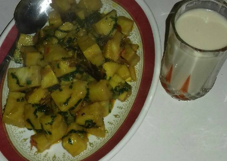 Simple Way to Make Award-winning Yam porridge | Satisfyingrecipe.web.app