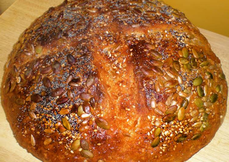 Pan con 7 cereales y semillas (dakota bread)