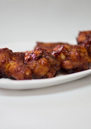 Foto principal de Alitas de pollo en salsa barbacoa (bbq)