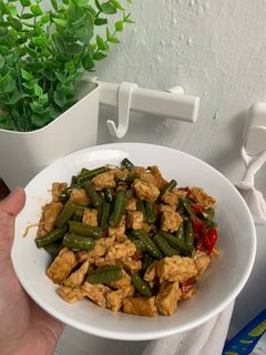 Foto resep Tumis Kacang Panjang Tempe