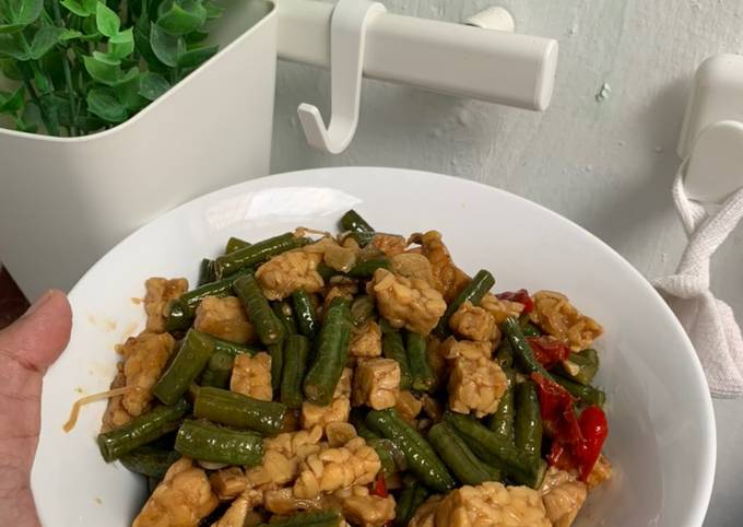 Panduan Masakan Resep Tumis Kacang Panjang Tempe