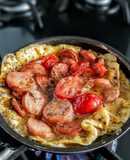 HUEVOS PERICO, Tomates🍅y Salchichas...!