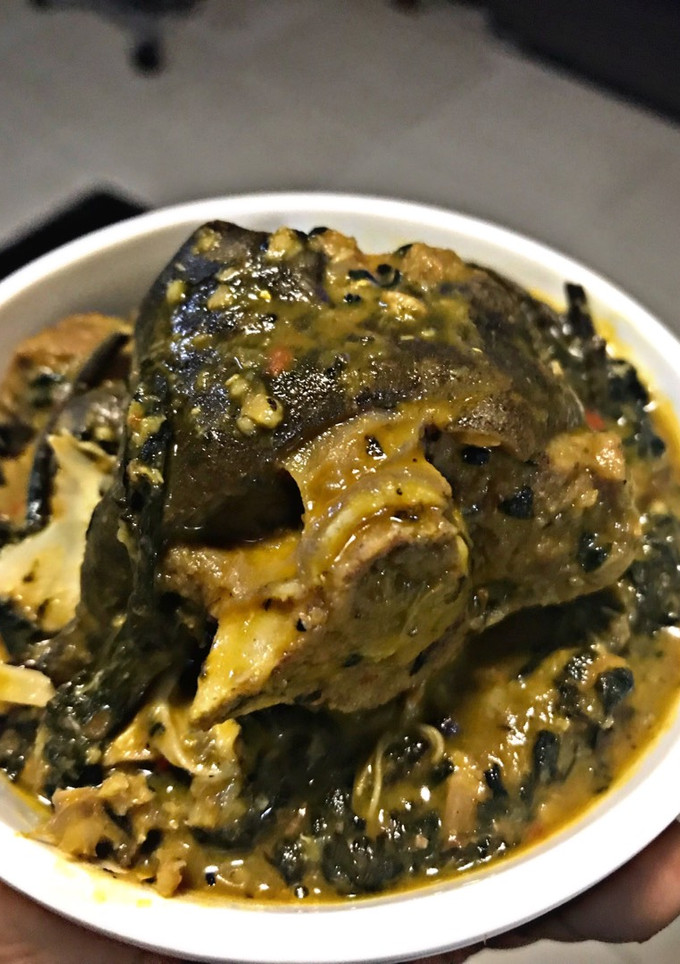 A picture of Onugbu Soup.