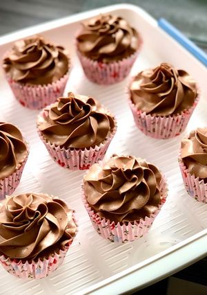 A picture of Mocha Cupcakes.