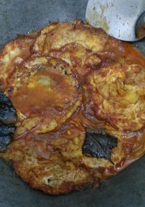 Foto resep Hanya telor ceplok balado