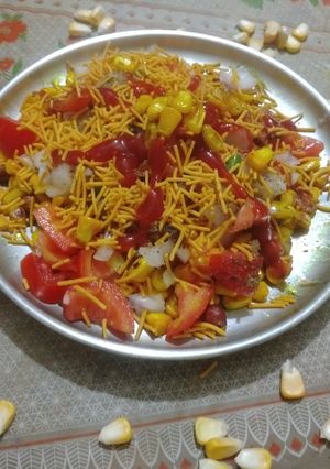 कॉर्न चाट रेसिपी मुख्य फोटो