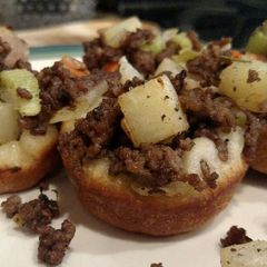 A picture of Savory Meat Pastry Puff.