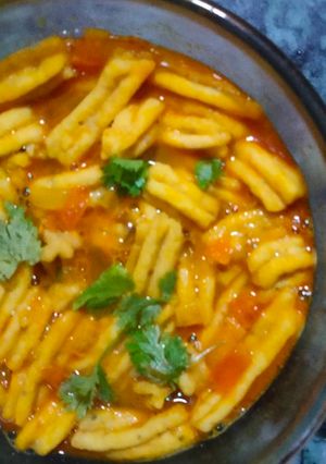 गठिया की सब्जी(gathiya ki sabzi recipe in hindi) रेसिपी मुख्य फोटो