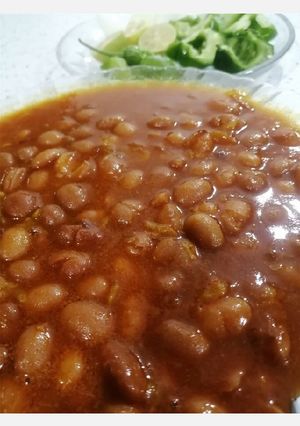 عکسی از دستور خوراک لوبیا