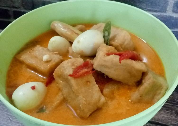 Sambal Goreng Tahu Telur Puyuh