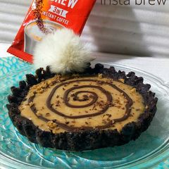 A picture of Mini coffee oreo tart.