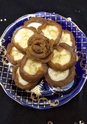 عکسی از دستور حلوا با موز 😋