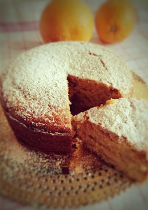 Foto di TORTA ALL'ARANCIA E MANDORLE