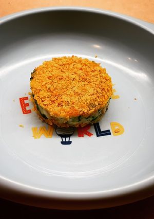 Foto di Spinacina di branzino impanata con i corn flakes