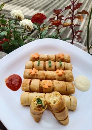 Foto resep Pangsit tahu kari