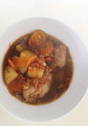 Foto resep Semur daging ayam 